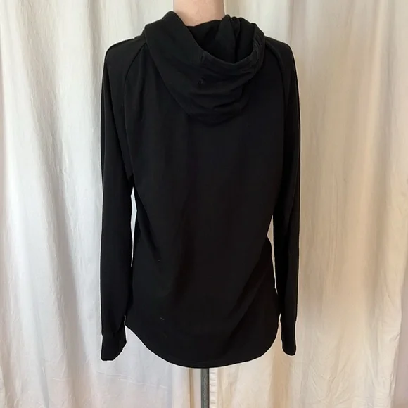 Gymshark Hoodie Black XL  zip front  Unisex - Picture 4 of 10